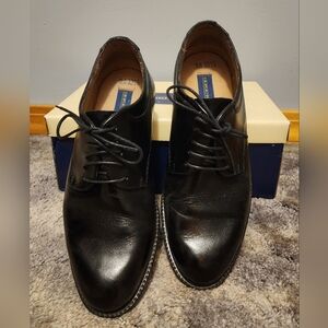 Giorgio Brutini Black Leather Men's Dress Shoes Size 10.5